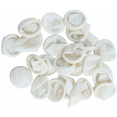 Show Tech Trimovací prsty bílé L 100 ks – Zboží Mobilmania