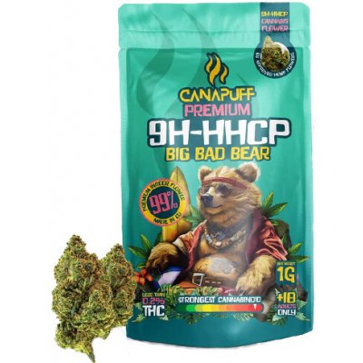 Canapuff 9H-HHCP Big Bad Bear 99% 0,2% THC 1 g – Zbozi.Blesk.cz
