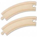 HM Studio Kolej zatáčka 17 cm 2 ks – Sleviste.cz