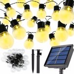 Interlook SDC-20LED-5M | LED solární girlanda, zahradní lampa | 20 LED žárovek | 5 metrů 3391 3391 – Hledejceny.cz