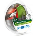 Philips LongLife EcoVision 2 ks H1 12V 55W P14.5S – Zboží Mobilmania