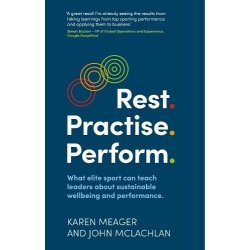 Kniha Rest. Practise. Perform.: What elite sport can teach leaders about sustainable wellbeing and performance Meager KarenPaperback