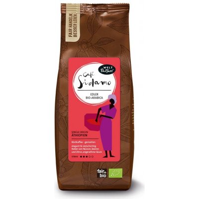 Fairobchod Bio mletá Etiopie Sidamo 250 g – Sleviste.cz