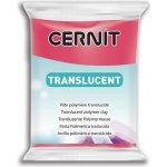 CERNIT Modelovací hmota TRANSLUCENT tmavě červená 56 g – Sleviste.cz