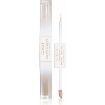 Gosh Eyeconic Shadows tekuté oční stíny 2 v 1 001 Basic B 1,5 ml – Zboží Mobilmania