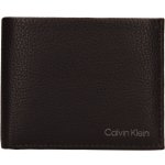 Calvin Klein pánská kožená peněženka Delne tmavě hnědá – Zboží Mobilmania