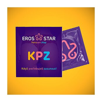 ErosStar KPZ lubrikační gel 5 ml s kondomem