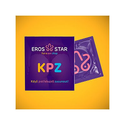ErosStar KPZ lubrikační gel 5 ml s kondomem