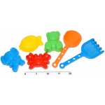 NELLYS Formičky Bábovky zvířátka plast na písek 3ks v síťce 10x12x6cm – Sleviste.cz