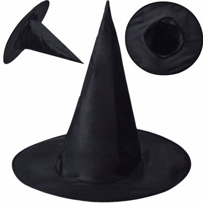 Čarodějnický klobouk černý – Sleviste.cz