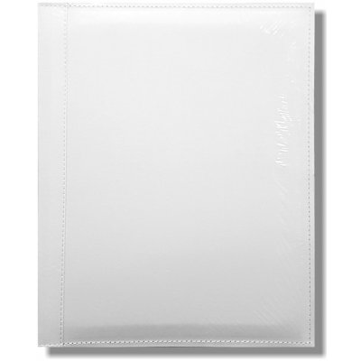 Fotoalbum samolepicí 50stran FS-50 BÍLÁ KOŽENKA S BÍLÝM HŘBETEM – Hledejceny.cz