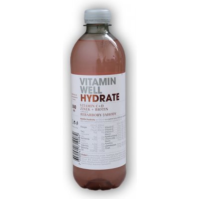 Vitamin Well Hydrate 0,5 l – Zboží Mobilmania