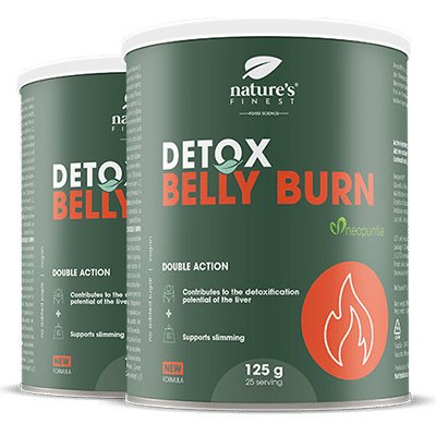 Nature’s Finest Detox Belly Burn 1+1 250 g – Zboží Mobilmania