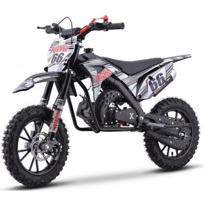 mamido Dětská benzínová motorka RamiGO TIGER 49CC černá – Sleviste.cz