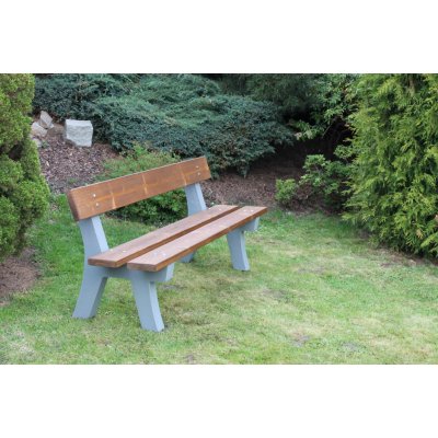 Pekárek Betonová lavička Ořech Antik Pohledový beton 180 cm – Hledejceny.cz