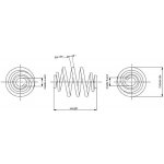 MONROE Pružina podvozku SP3514 – Zboží Mobilmania
