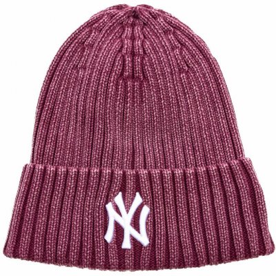 New Era MLB Mini Logo Cuff beanie NY Yankees Burgundy – Hledejceny.cz