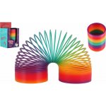Teddies Spirála/pružina duhová magická plast průměr 7,5 cm v krabičce 8 x 14 x 8 cm – Hledejceny.cz