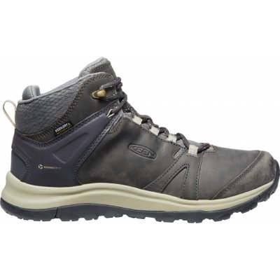 Keen Terradora II Leather Mid Wp W magnet/plaza taupe šedá – Zboží Mobilmania