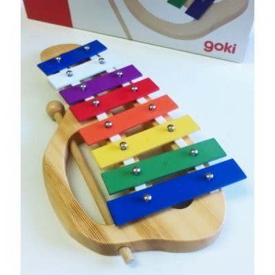 Goki Xylofon barevný 8 tónů 32 cm