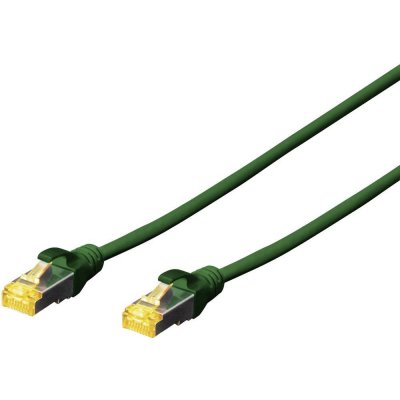 Digitus DK-1644-A-100/G RJ45, CAT 6A S/FTP, 10m, zelený – Hledejceny.cz