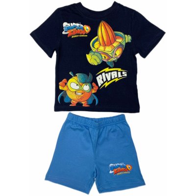 Eplus M chlapecké pyžamo Super Zings modré
