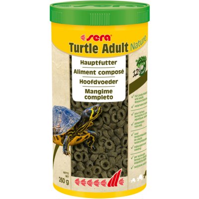 Sera Turtle Adult Nature 1000 ml, 36 g – Hledejceny.cz