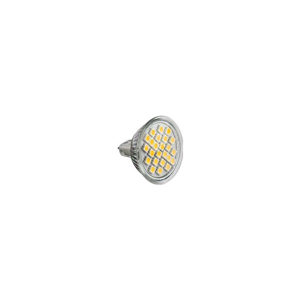 Žárovka Forever Light LED žárovka 24×SMD 5050 GU5,3 230V 5W 370Lm Teplá bílá