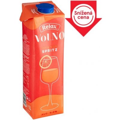 Relax Vol.No Orange Spritz 1 l – Zboží Dáma