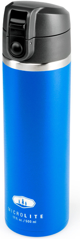 GSI Outdoors Microlite Flip dvouplášťový termohrnek true blue 500 ml