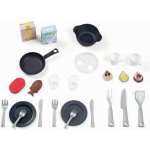 Smoby Cherry Kitchen Green s jedálenským stolom rúrou a chladnička s 25 doplnkami – Zboží Mobilmania