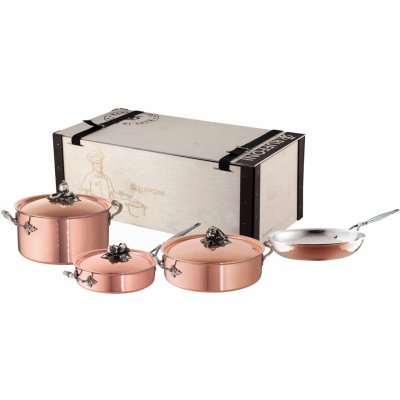 Ruffoni Sada hrnců OPUS CUPRA sada 7 ks měď – Zboží Dáma