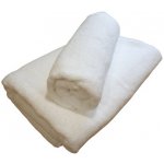 Tibex Safír froté osuška bílá 70 x 140 cm 600 g/m2 – Sleviste.cz