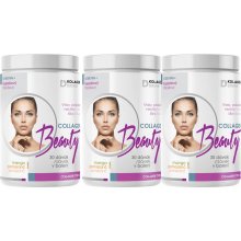 KolagenDrink 90-denní program Collagen Beauty třísložkový typ 1 2 & 3 rybí hydrolyzovaný kolagen 3 x 330 g