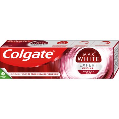 Colgate Max White Expert White Cool mint 75 ml – Hledejceny.cz
