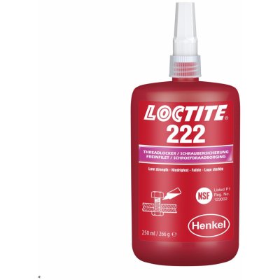 LOCTITE 222 lepidlo na zajišťování šroubů 250g – Zboží Mobilmania