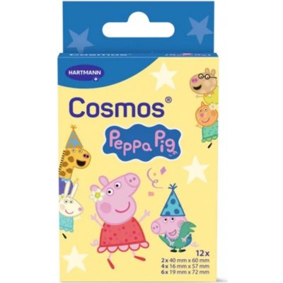 Cosmos dětská náplast Peppa pig 12 ks – Zboží Dáma
