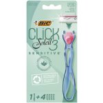 Bic Soleil Click Sensitive + břity 2 ks – Zboží Mobilmania