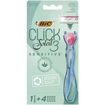 Bic Soleil Click Sensitive + břity 2 ks