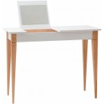 Casarredo Toaletní stolek s panelem a zrcadlem Camus bílá/ořech – Zboží Dáma