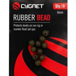 Cygnet Rubber Bead 6mm