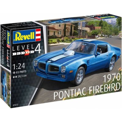 Revell 1970 Pontiac Firebird ModelKit 07672 1:24 – Hledejceny.cz