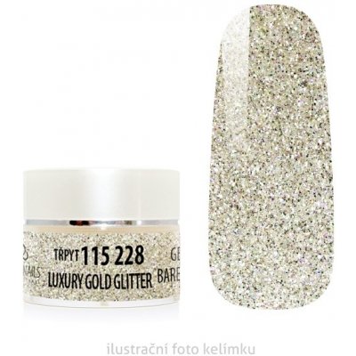 Expa nails barevný gel na nehty luxury gold glitter 5 g – Zbozi.Blesk.cz