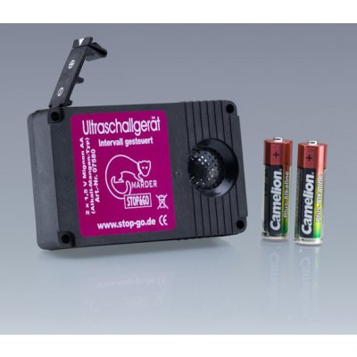 Norbert Schaub Ultrazvukový přístroj na ochranu proti kunám Stop & Go 07580 – Zboží Dáma