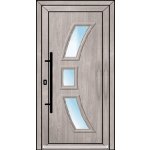 OknaDvereNaMiru.cz Vchodové dveře 3D Celia 1 ořech 100 x 215 cm – Zboží Mobilmania