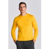 Pánský rolák Gant Classic Cotton C-neck žlutá