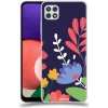 Pouzdro a kryt na mobilní telefon Samsung Pouzdro ACOVER Samsung Galaxy A22 A225F s motivem Colorful Flowers