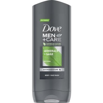 Dove Men+ Care Elements Minerals & Sage sprchový gel 400 ml