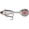 Návnada a nástraha Savage Gear Fat Tail Spin Sinking Dirty Silver 8cm 24g