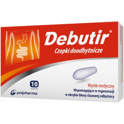 Debutir 300 mg čípky do konečníku 10 ks – Zbozi.Blesk.cz
